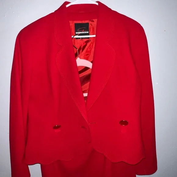 Red Women's Jacket by Sag Harbor